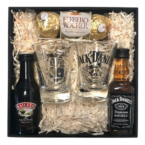 Licor + Whisky + Shots Baileys - Jack + Chocolates - Perez
