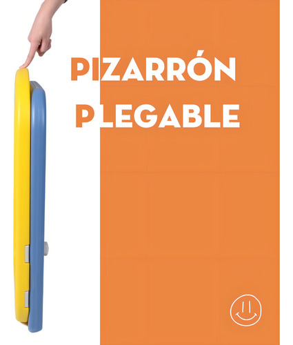 Pizarrón Magnético Plegable Y Silla Infantil Mima2 Dino