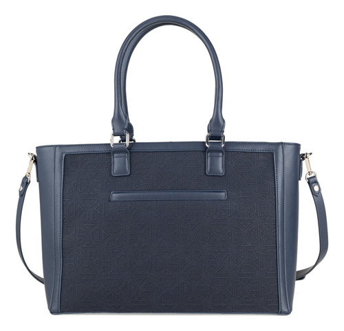 Bolsa Tote Cloe Oreli Grande Color Azul marino