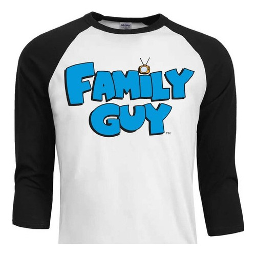 Polera Family Guy Puro Algodón Raglan (400)