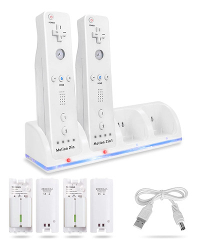 4-in-1 Charging Station For Wii&u Remote Controller,cha.