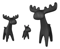 Comprar Estatuas Decorativas Reno Impresion 3d - Pack X 3