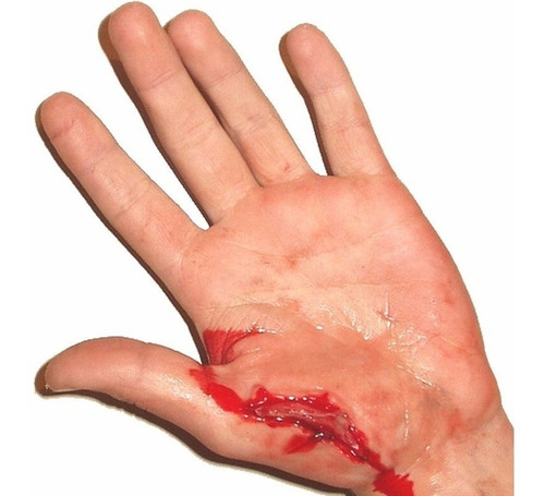 Imagem 4 de 7 de Kit Do Terror Slug Maquiagem Sangue Falso Festas Fantasias