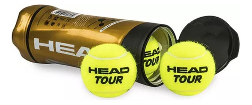 Tubo De Pelotas Head Tour X3 Caba Tenis Padel Paddle