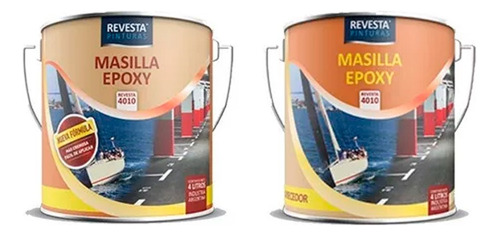 Masilla Epoxy Universal Revesta 4010 0,5 Litros Mm