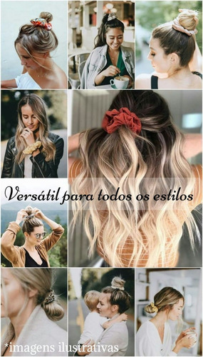 Scrunchie De Seda Mulberry Night Spa 19 Momme Várias Cores