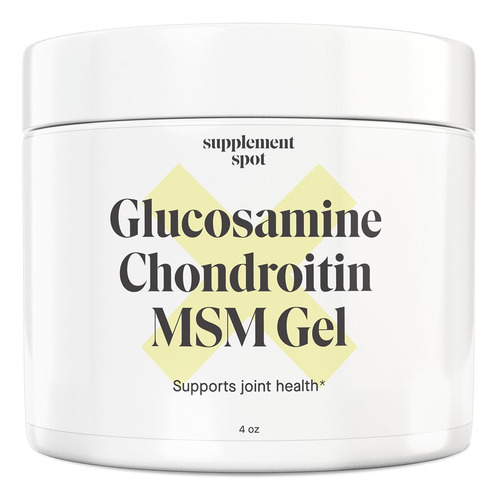 Supplement Spot Gel Msm De Glucosamina Condroitina (4 Onzas)