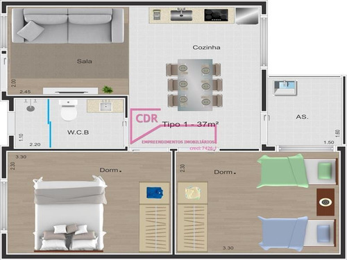 Imagem 27 de 30 de Apartamento Vila Granada São Paulo/sp - 1701