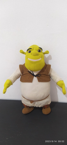 Boneco Shrek Hasbro Pelúcia Fala Em Inglês.funcionando (Usado)
