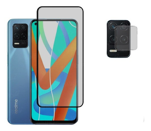 Realme 8 5g / Pack Cristal Templado / Pantalla + Camara 