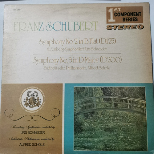 Disco Lp: Franz Schubert-no.3 In D Major