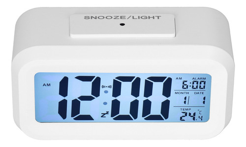 Reloj Alarma Led Digital Con Pantalla Grande
