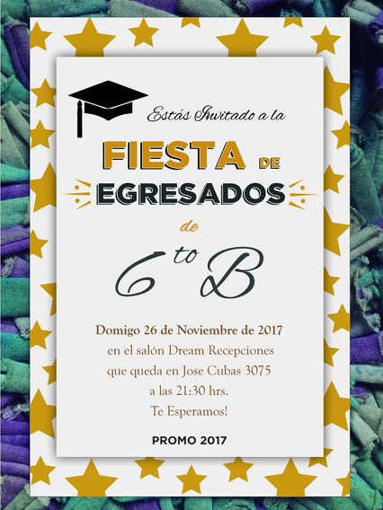 tarjeta invitacion graduacion egresado souvenirs para tu formato para invitacion de graduacion