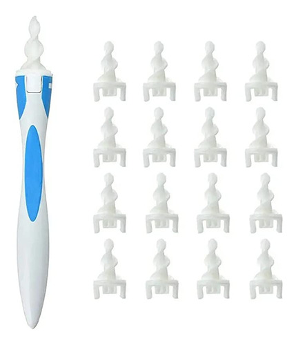 Q Grips Ear Wax Remover Soft Ear Wax Removal Tool Reusable Q
