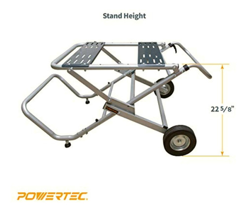 Powertec Mt4009 Soporte Plegable Para Sierra De Mesa