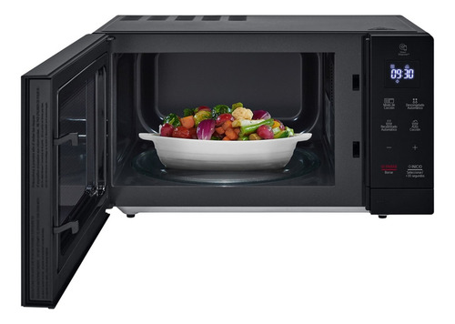 Microondas LG 25 Litros Neochef Mh7032jas Función Grill Negr