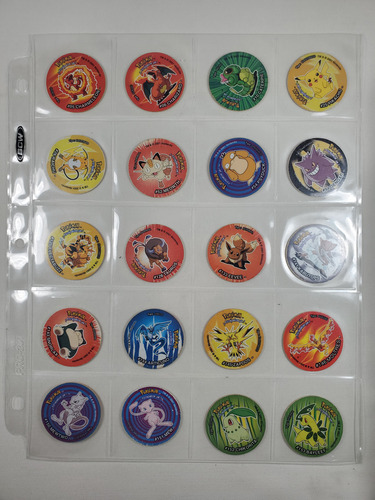 Colección De Tazos Pokémon 3 Sin Sticker 88/88 Piezas (Usado)