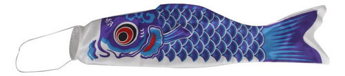 L Bandera Koinobori 55cm Azul