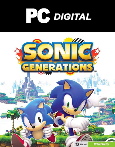 Sonic Generations 20 Años Pc Español / Edición Digital