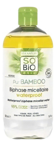 Agua Micelar Bifásica De Bamboo 500ml So´ Bio Étic