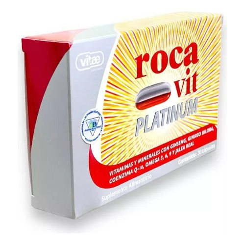 Vitaminas Y Minerales Roca Vit Platinum