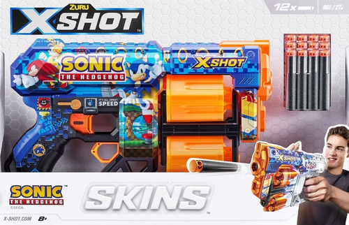 Lanzador X-shot Skins Sonic The Hedgehog