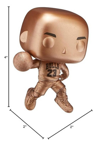 Funko Pop! Nba Michael Jordan Bronce