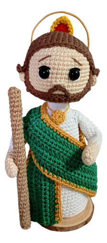 San Judas Tadeo Amigurumi (peluche Tejido A Crochet)