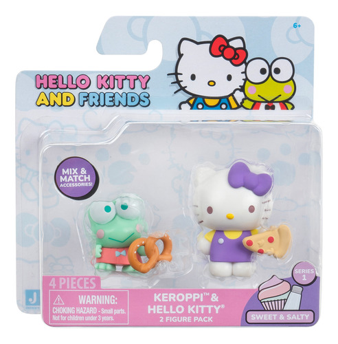 Set X2 Figuras Hello Kitty Y Keroppi Universo Binario