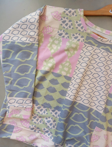 Buzo Rustico Mujer Amplio Moda Calidad Print Hermosos