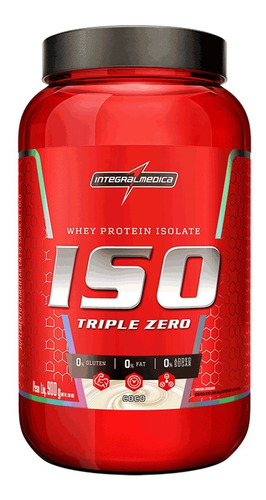 Iso Triple Zero 907g - Integralmedica - Whey Isolado Pote