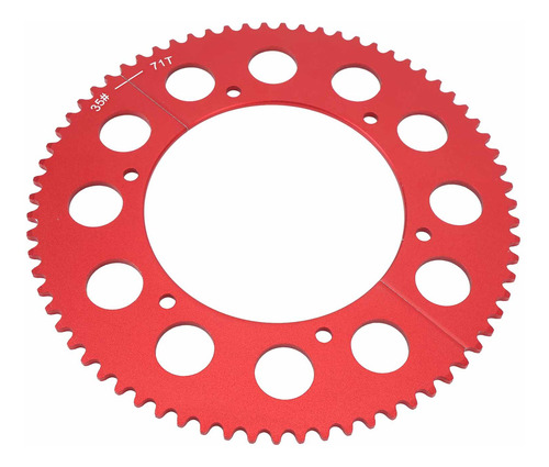 Mini Bike Split Sprocket 35 Correntes E 71 Dentes De Baixa F