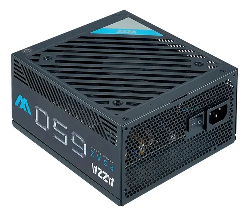 Fuente De Alimentación Para Pc Azza Psaz-650w 650w Negra 220v