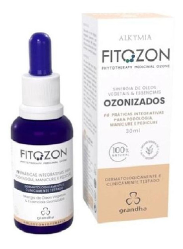 Óleo Ozonizado F6 Fitozon Podologia Manicure Pedicure