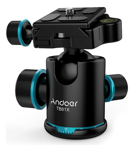 Andoer Tb81x - Cabeza De Bola De Trípode Con Rotación De 360
