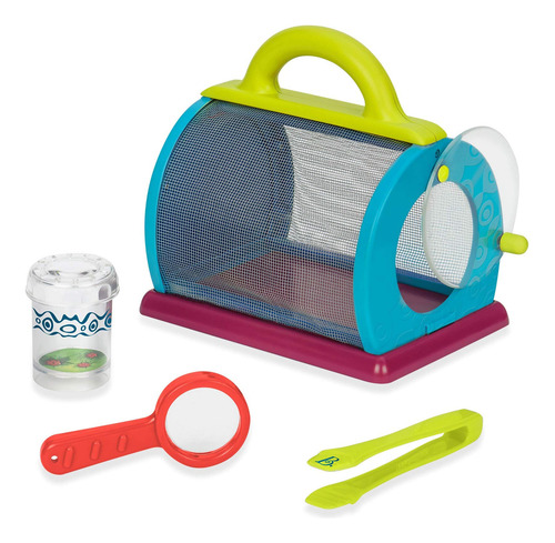 Kit Para Atrapar Insectos B. Toys Bug Bungalow Con Funda Par