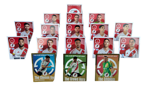 Mundial De Clubes 25 Panini - River Plate 100% Completo