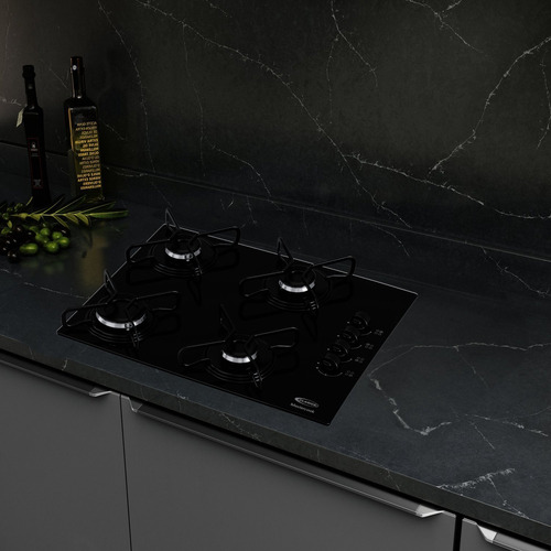 Cooktop 4 Bocas Acendimento Automático Be Wt