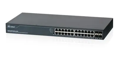 Switch Airlive 24 Bocas Gigabit 4 Utp/sfp Poe Admin Web 370w