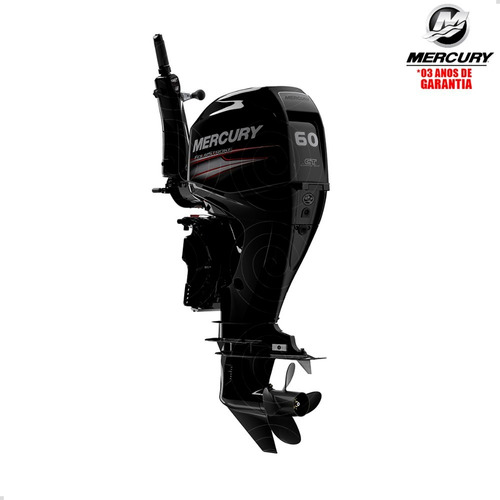 Motor De Popa Mercury 4 Tempos 60hp Elpt Efi Ct Pess Física