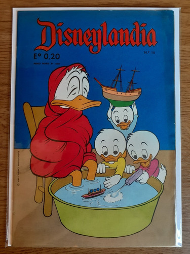 Cómic Disneylandia Año 1 Número 18 Editora Zig Zag 1963