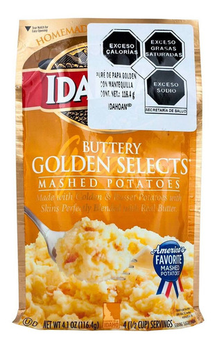 Puré De Papas Idahoan Golden Select 116g