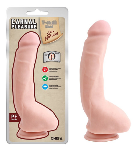 Consolador Carnal Pleasure, Dildos, Juguete Sexual Sexshop