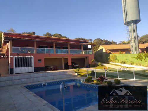 Imagem 1 de 15 de Chácara Com Piscina Em Condomínio Fechado! 054_1-1921316