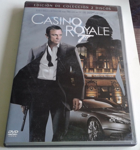 007 Casino Royale Daniel Craig Pelicula 2 Dvds  Made Mexico