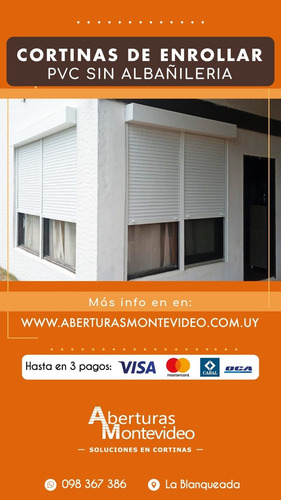 Imagen 2 de 5 de Cortinas De Enrollar