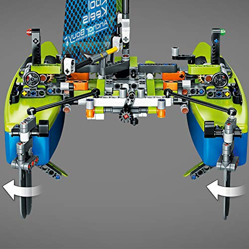Kit De Construcción De Velero Modelo Catamaran 42105 De Lego