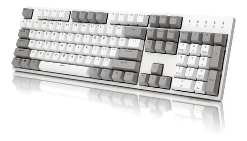 Durgod Teclado Mecnico Resistente Con Interruptores Marrn Ch