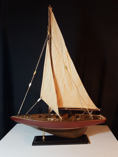 Velero Madera Miniatura - Decorativo Barco Escala