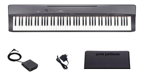 Piano Privia Px 160 88 Teclas Ação Martelo C/ Pedal Casio